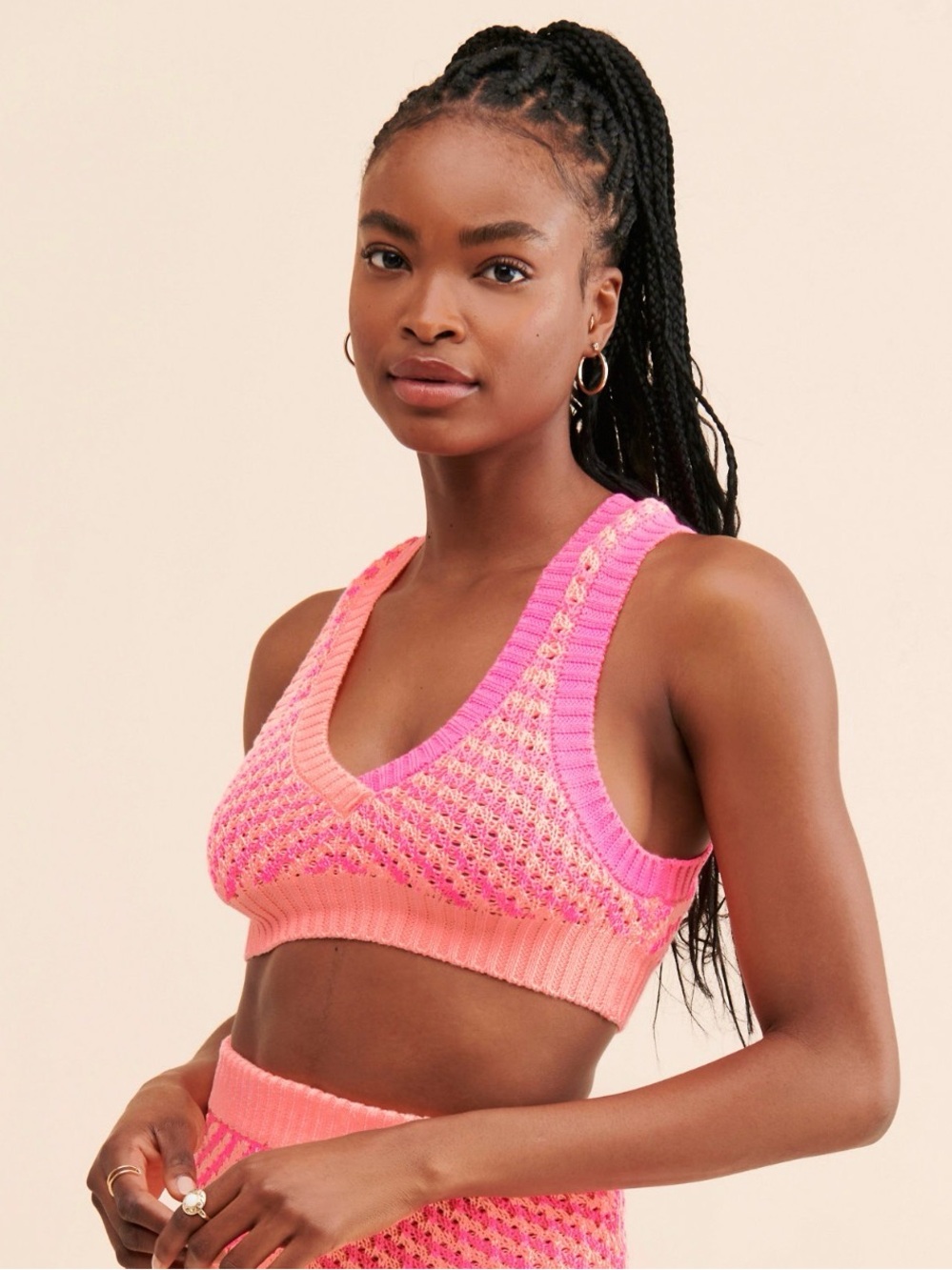 For Love & Lemons Jacinda Crop Top